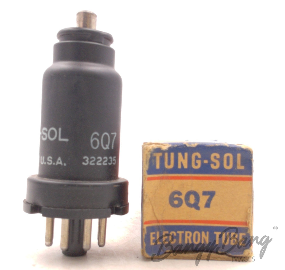 6Q7 Tung-Sol Audio Vacuum Tube Valve