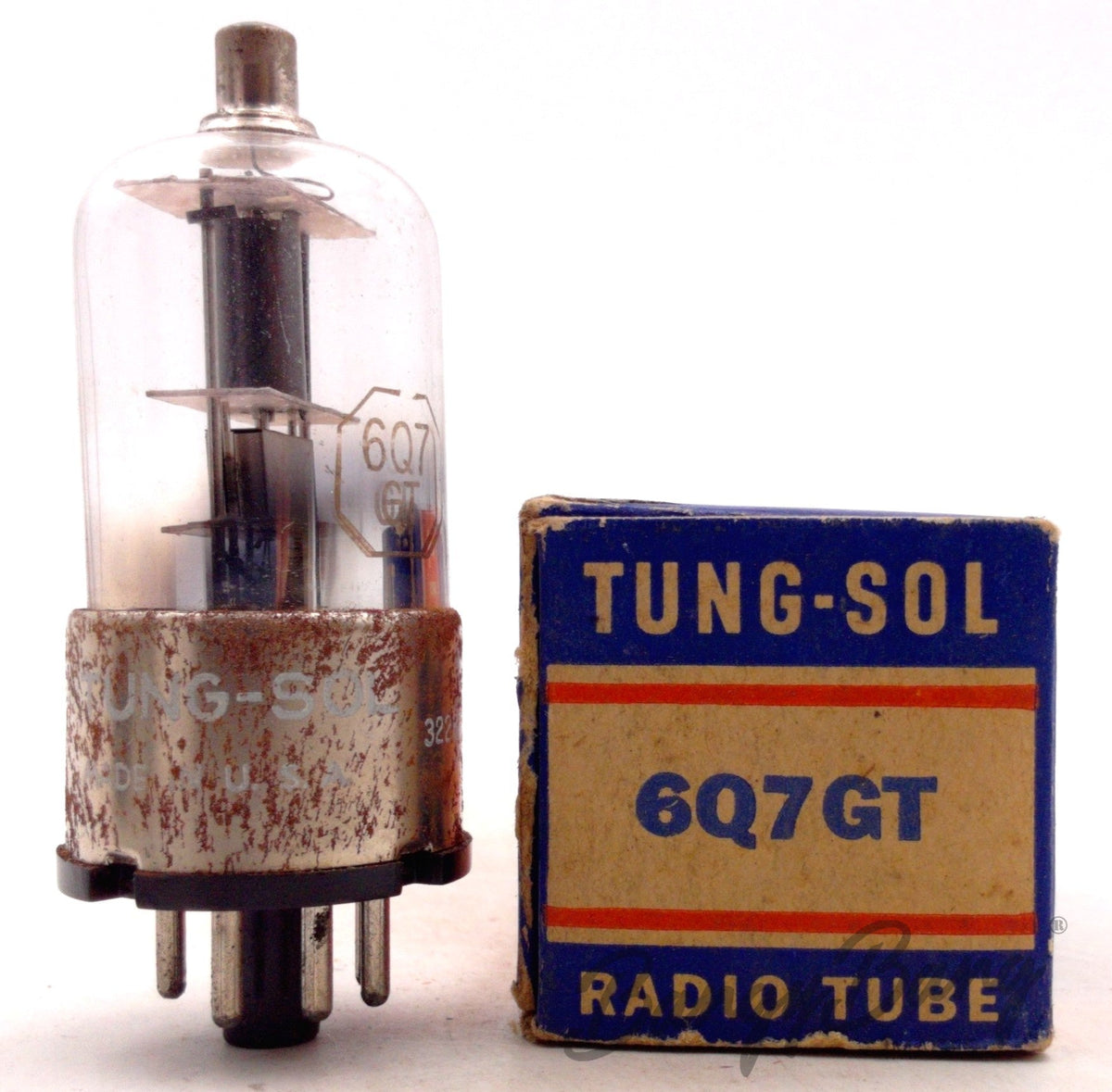 6Q7GT Tung-Sol Audio Vacuum Tube Valve