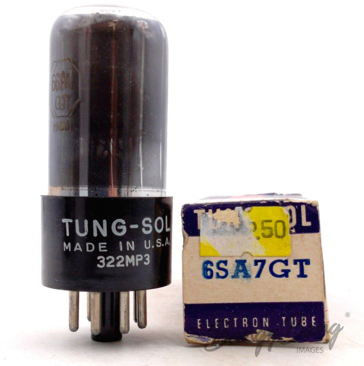 6SA7GT Tung-Sol Audio Vacuum Tube Valve