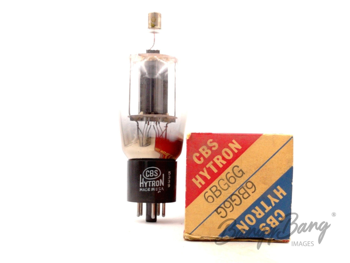 6BG6G CBS Hytron Audio Vacuum Tube Valve