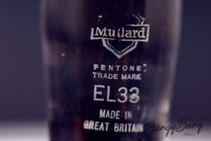 EL33 Mullard Audio Vacuum Tube Valve