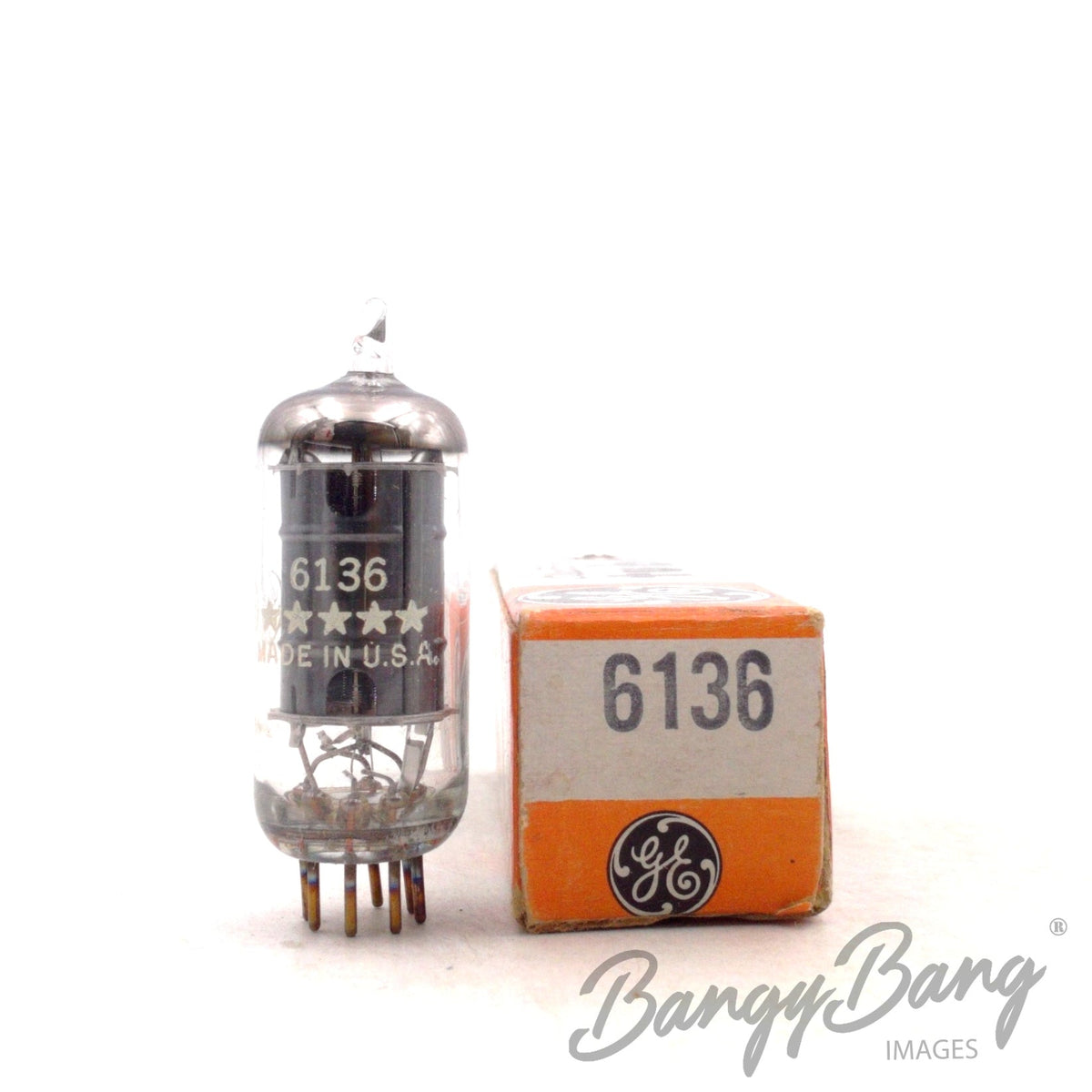 6136 General Electric Audio Vacuum Tube Valve