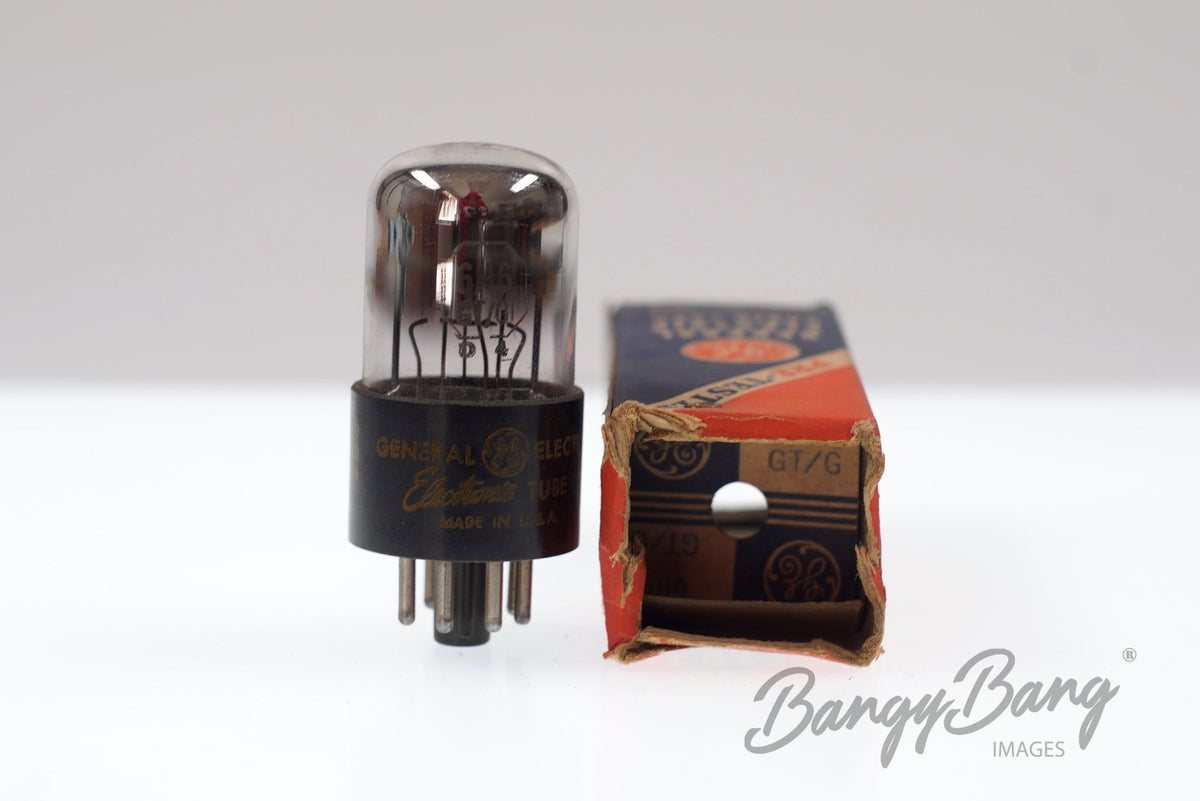 6H6GT General Electric Audio Vacuum Tube Valve