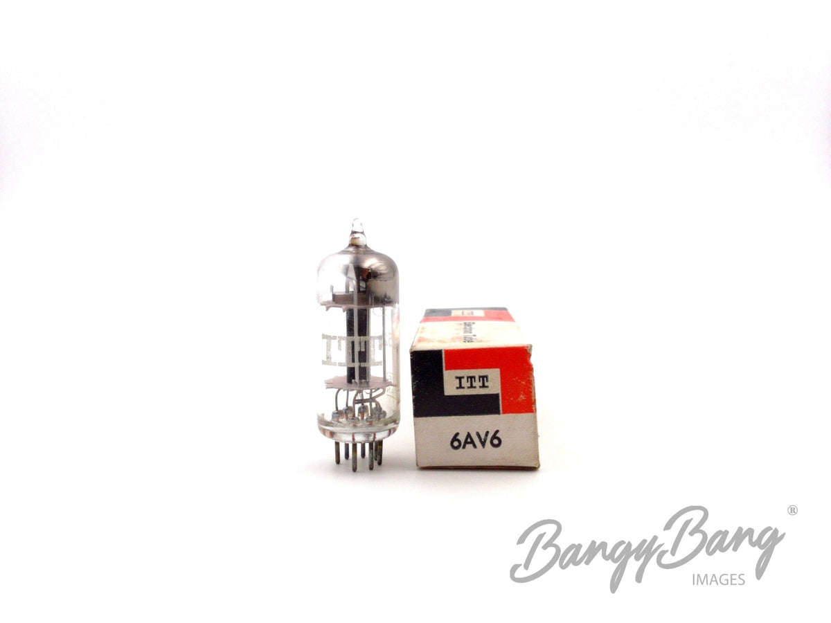 6AV6 ITT Audio Vacuum Tube Valve