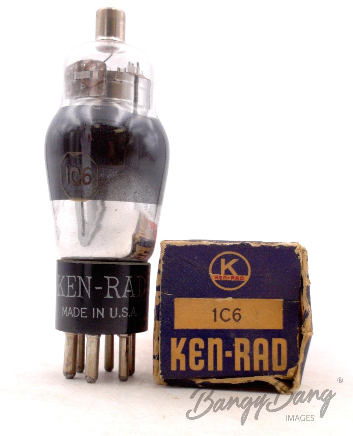 1C6 KEN-RAD Audio Vacuum Tube Valve