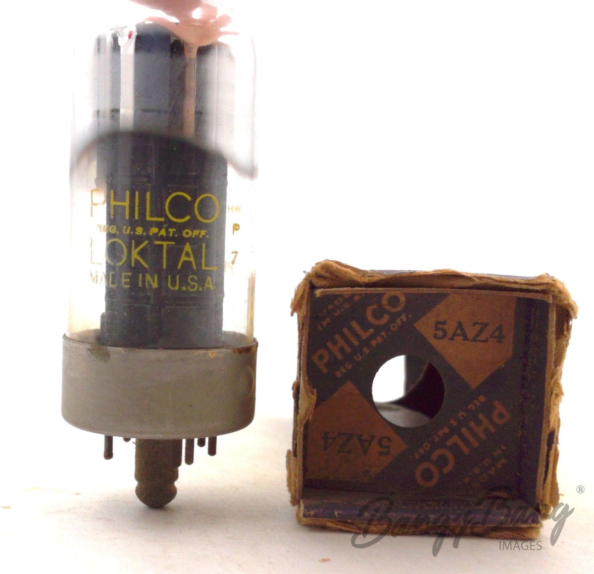 5AZ4 Philco Audio Vacuum Tube Valve