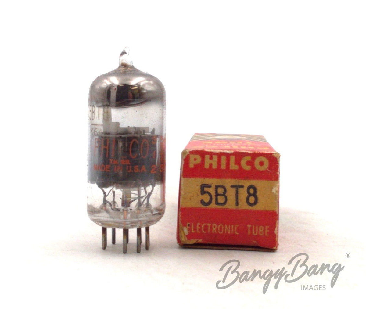5BT8 Philco Audio Vacuum Tube Valve