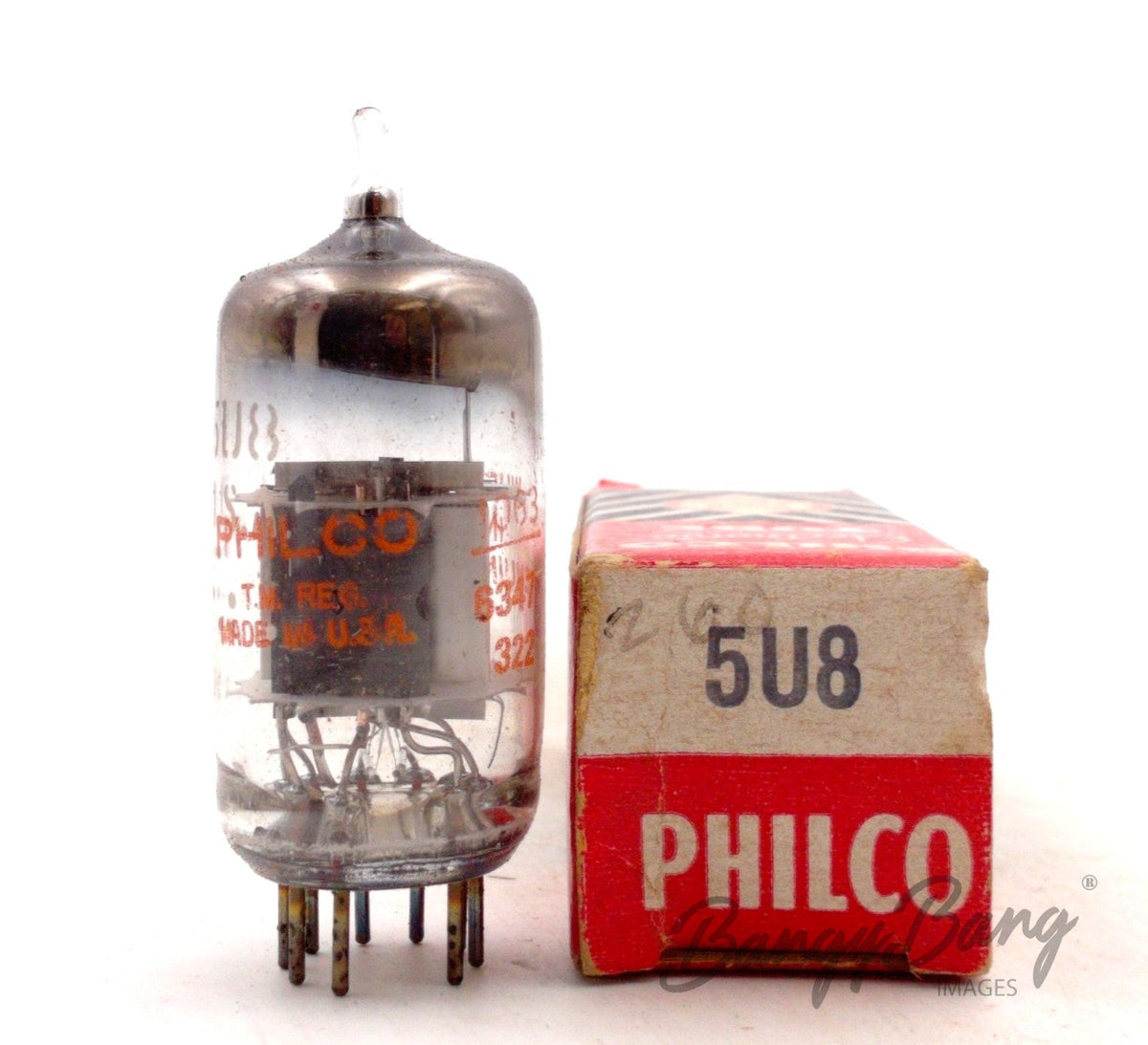 5U8 Philco Audio Vacuum Tube Valve