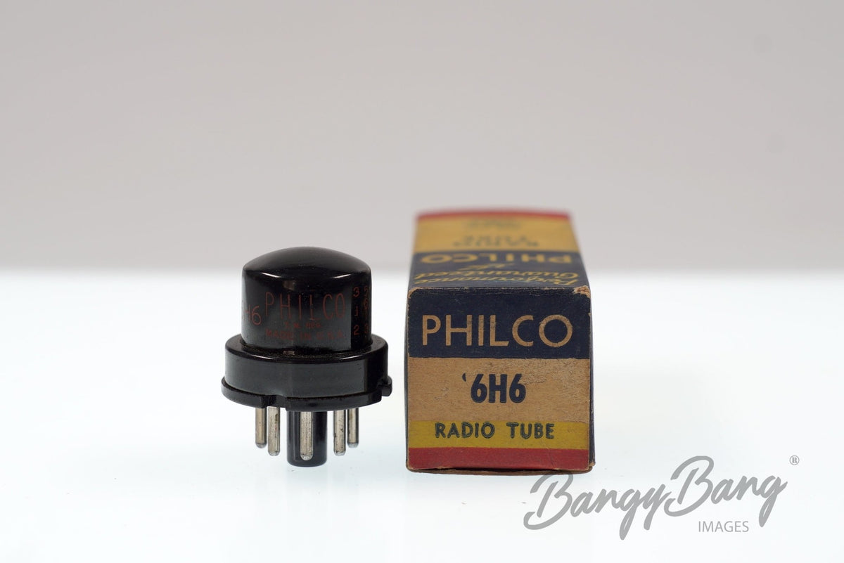 6H6GT Philco Audio Vacuum Tube Valve