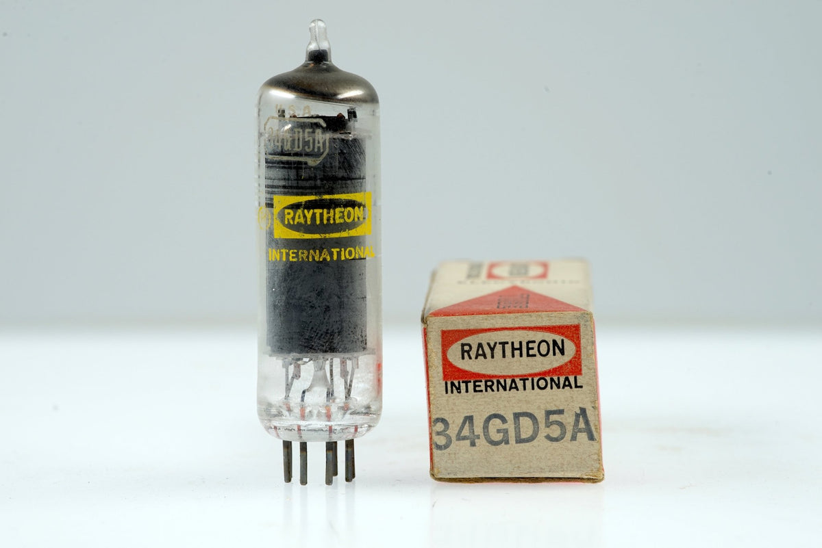 34GD5A Raytheon Audio Vacuum Tube Valve