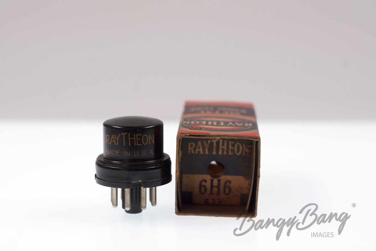 6H6GT Raytheon Audio Vacuum Tube Valve
