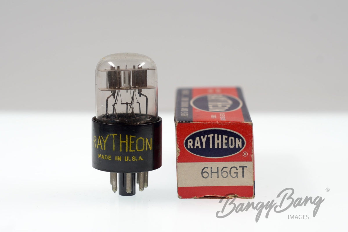 6H6GT Raytheon Audio Vacuum Tube Valve