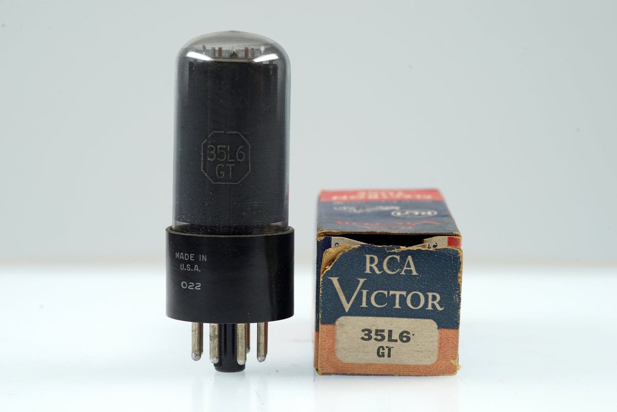 35L6GT RCA Victor Audio Vacuum Tube Valve