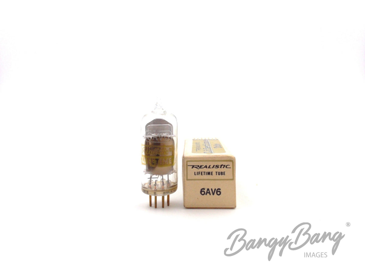 6AV6 Realistic Lifetime Audio Vacuum Tube Valve
