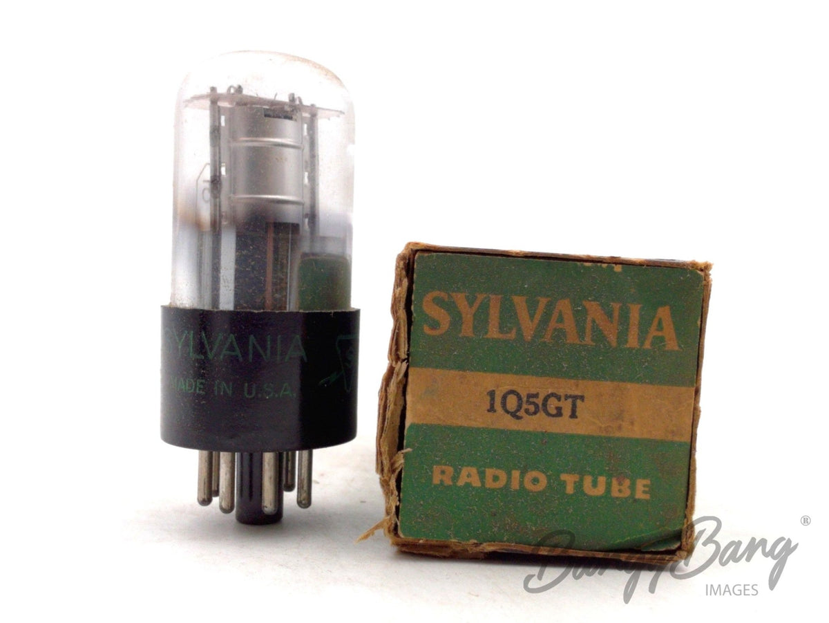 1Q5GT SYLVANIA Audio Vacuum Tube Valve