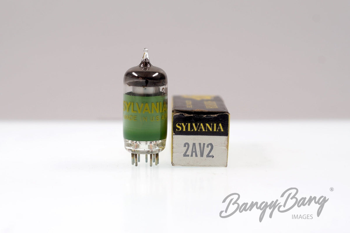 2AV2 SYLVANIA Audio Vacuum Tube Valve