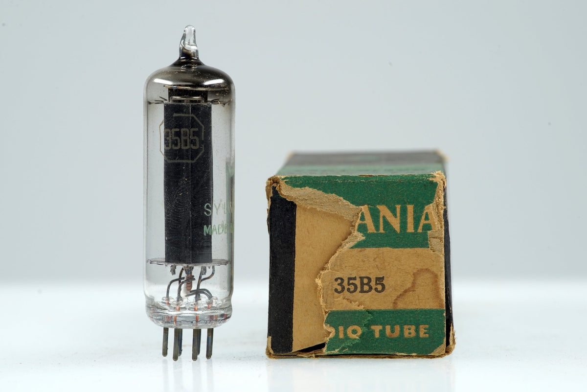 35B5 SYLVANIA Audio Vacuum Tube Valve