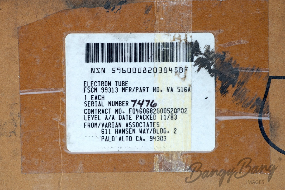 VA516A Varian Audio Vacuum Tube Valve