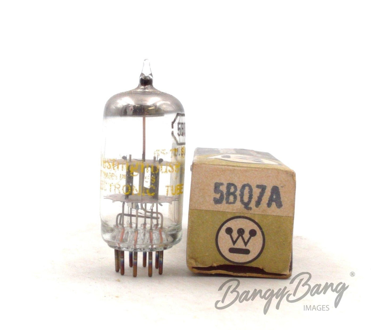 5BQ7A Westinghouse Audio Vacuum Tube Valve