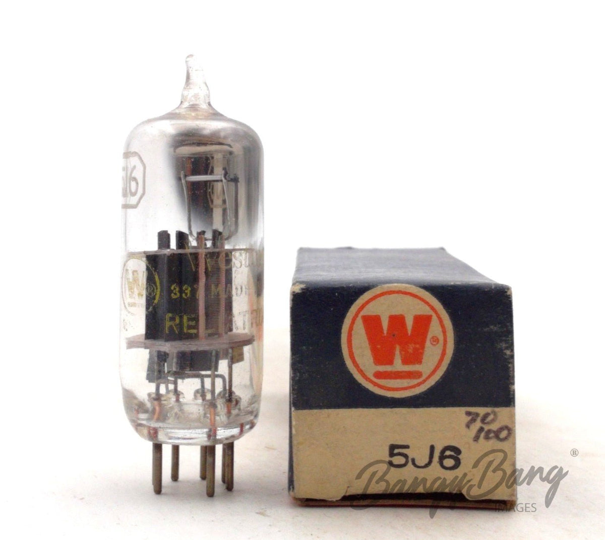 5J6 Westinghouse Audio Vacuum Tube Valve