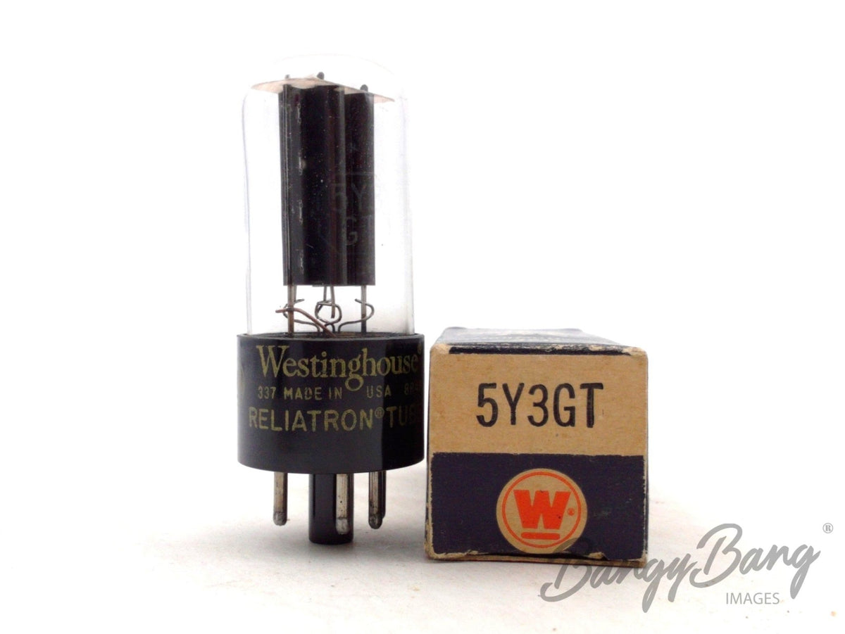 5Y3GT Westinghouse Audio Vacuum Tube Valve