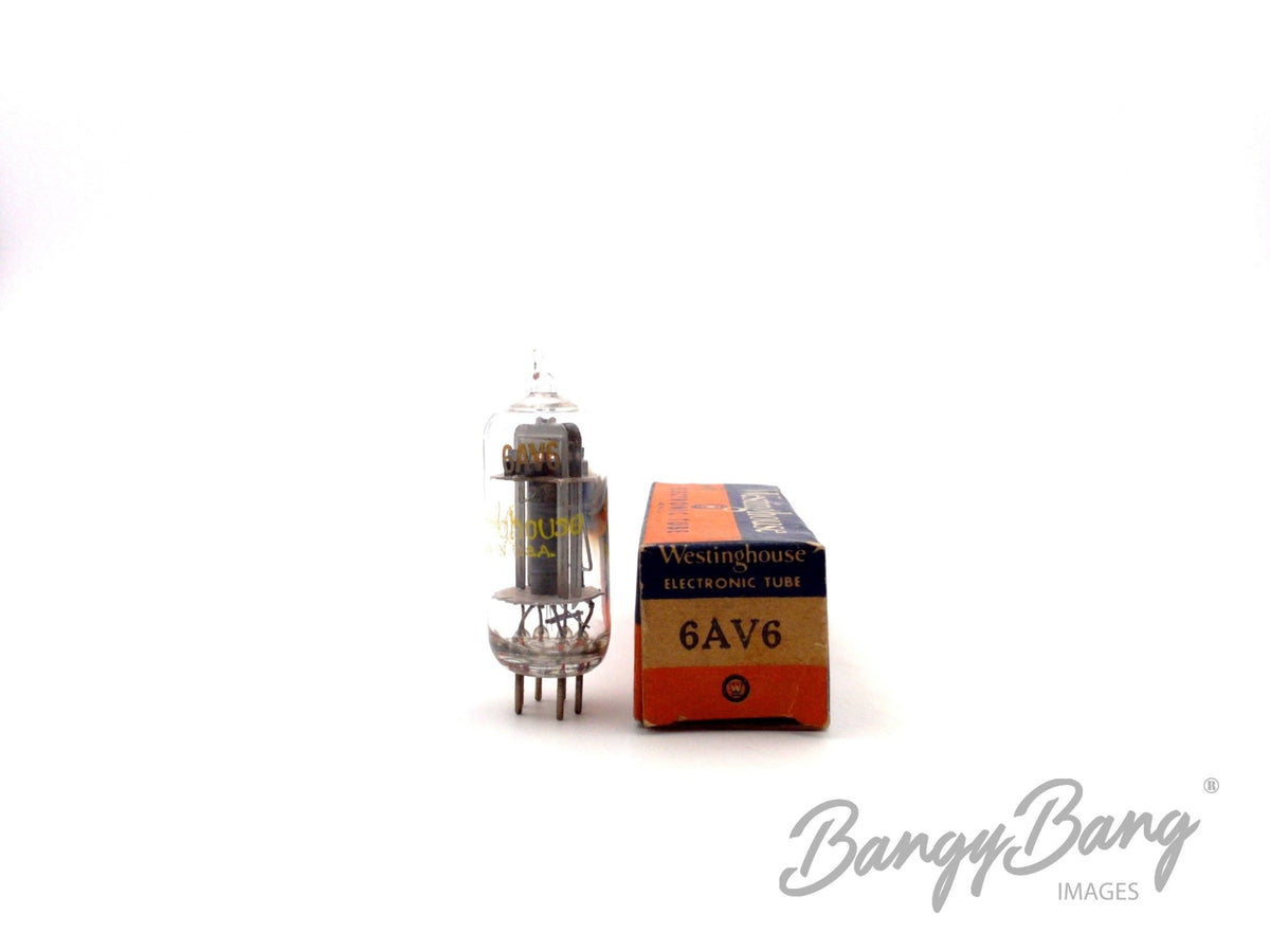 6AV6 Westinghouse Audio Vacuum Tube Valve
