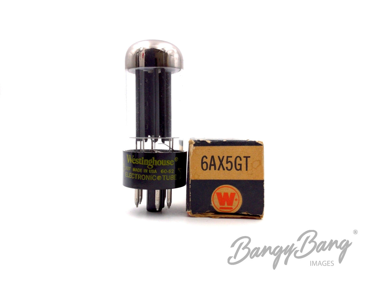 6AX5GT Westinghouse Audio Vacuum Tube Valve