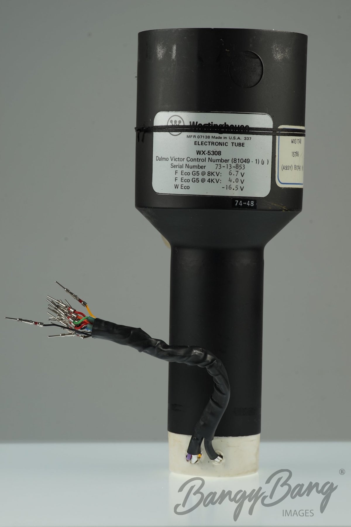 WX-31748 WESTINGHOUSE Audio Vacuum Tube Valve