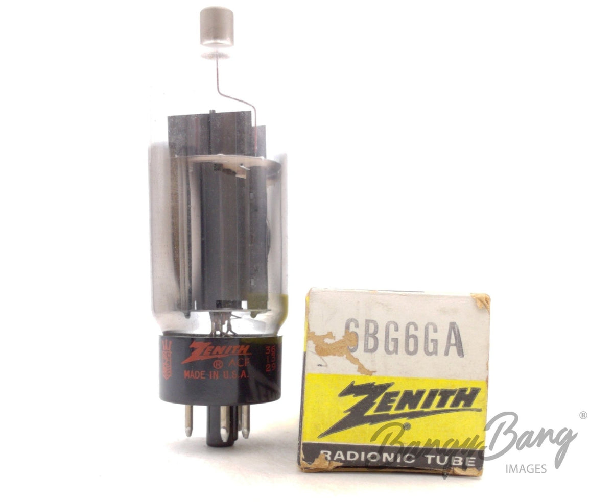 Vintage Zenith 6BG6GA/6П7С Power Beam TV Tube Valve- BangyBang Tubes ZENITH Audio Vacuum Tube Valve