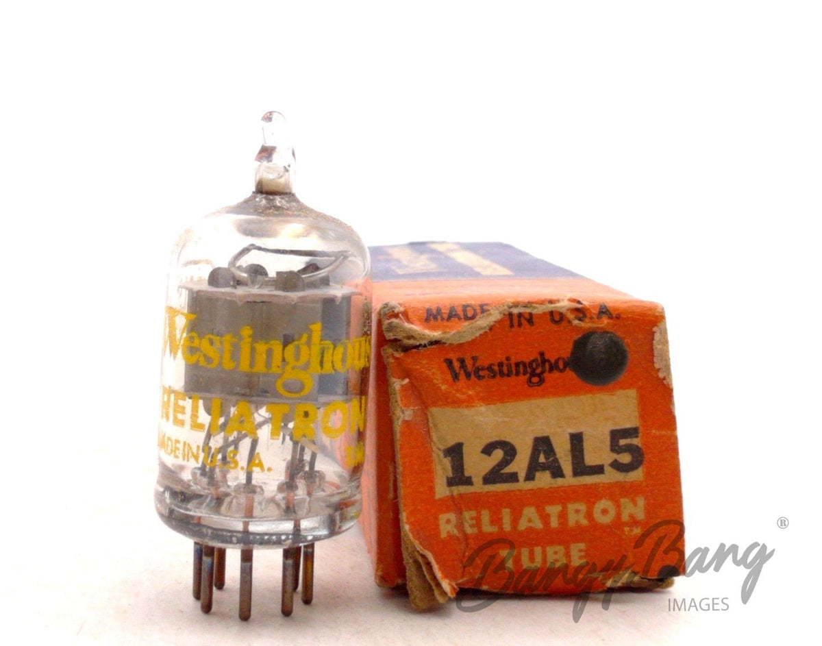 12AL5 Westinghouse Audio Vacuum Tube Valve