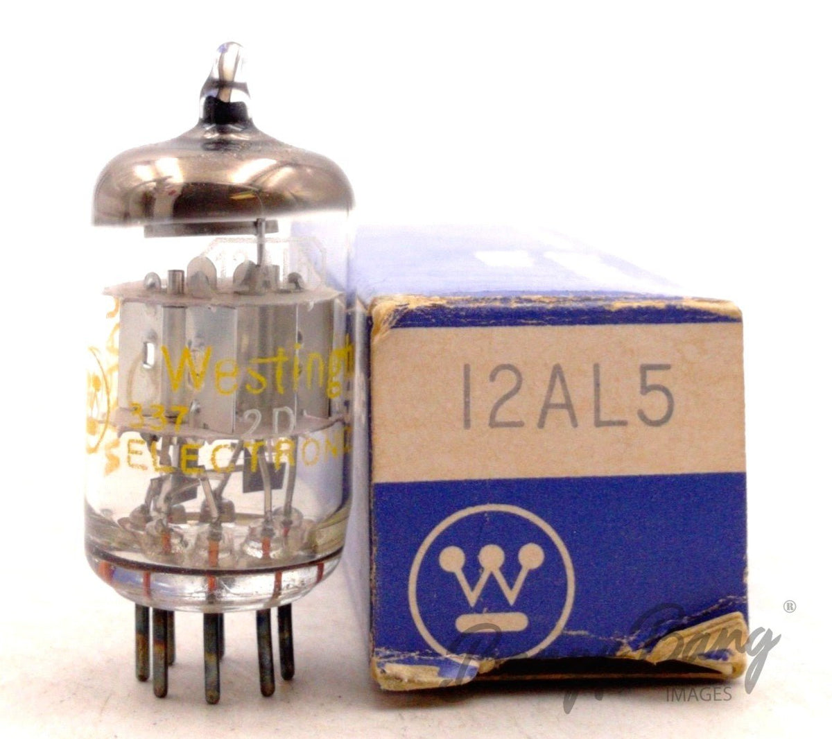 12AL5 Westinghouse Audio Vacuum Tube Valve