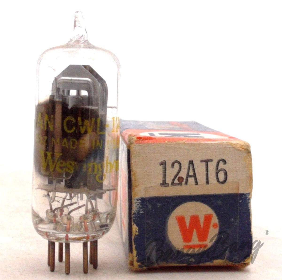 12AT6 Westinghouse Audio Vacuum Tube Valve