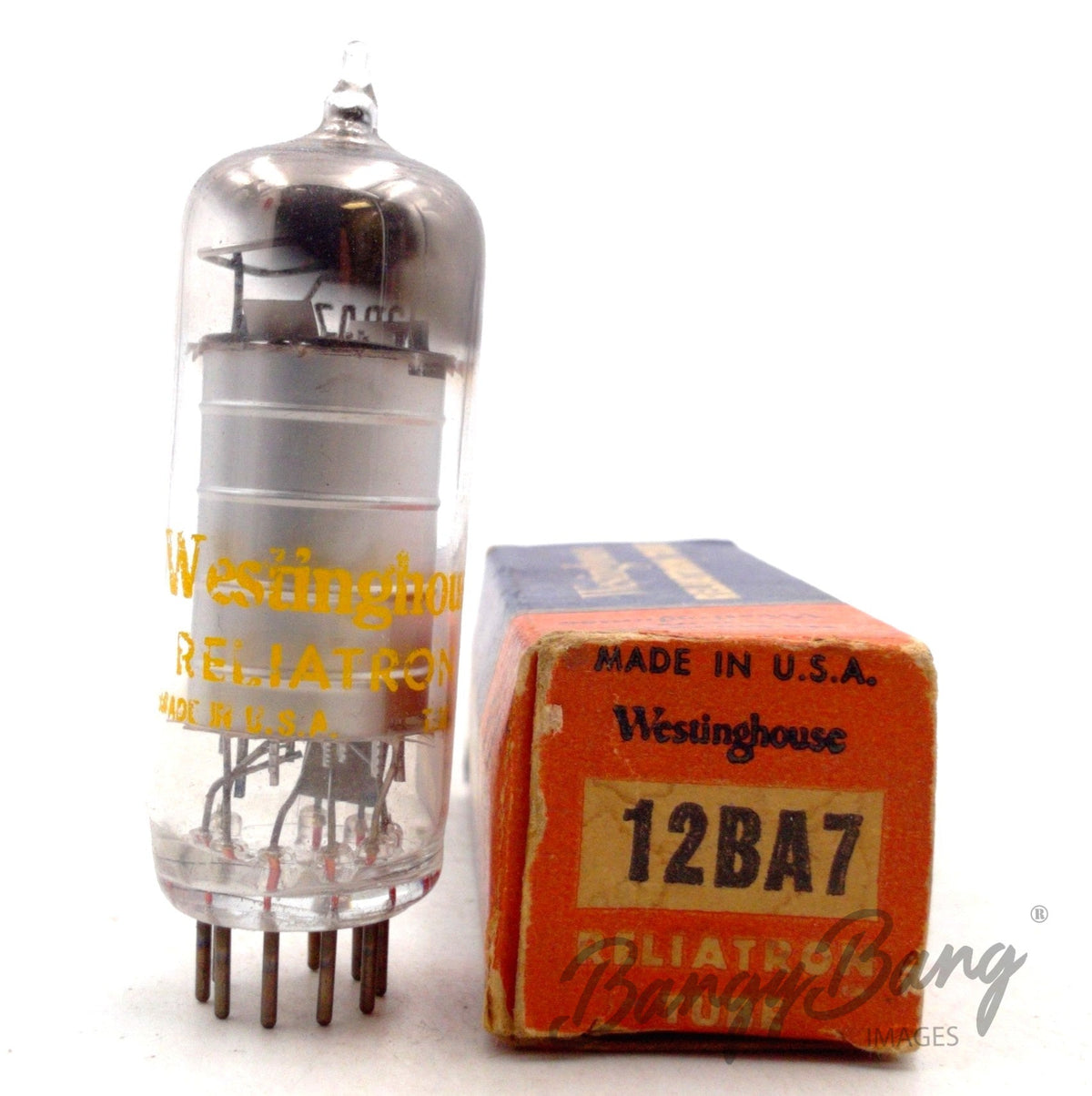 12BA7 Westinghouse Audio Vacuum Tube Valve