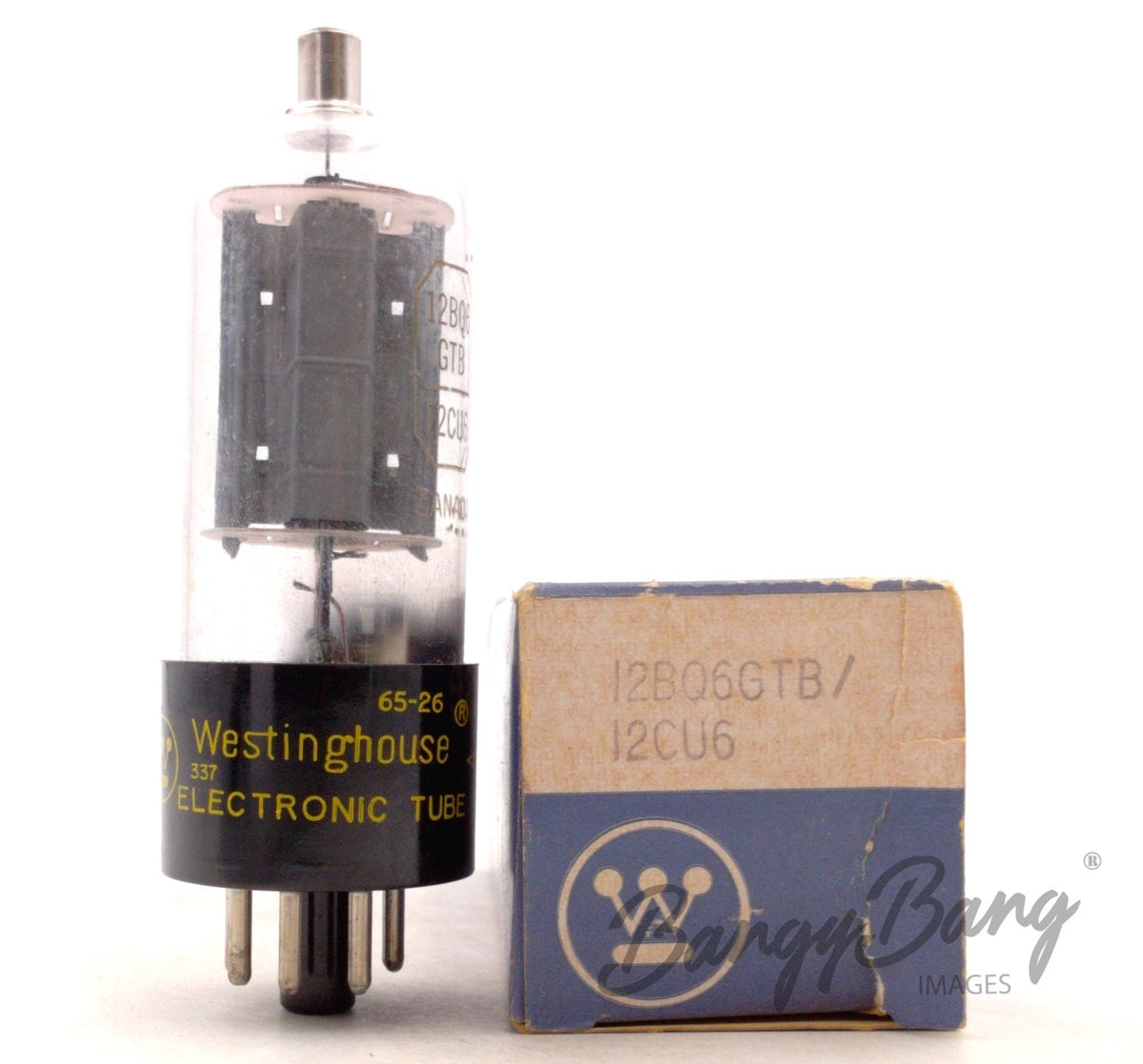 12BQ6GTB Westinghouse Audio Vacuum Tube Valve