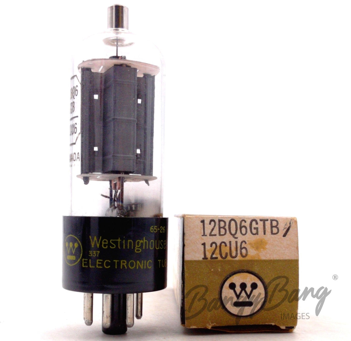 12BQ6GTB Westinghouse Audio Vacuum Tube Valve