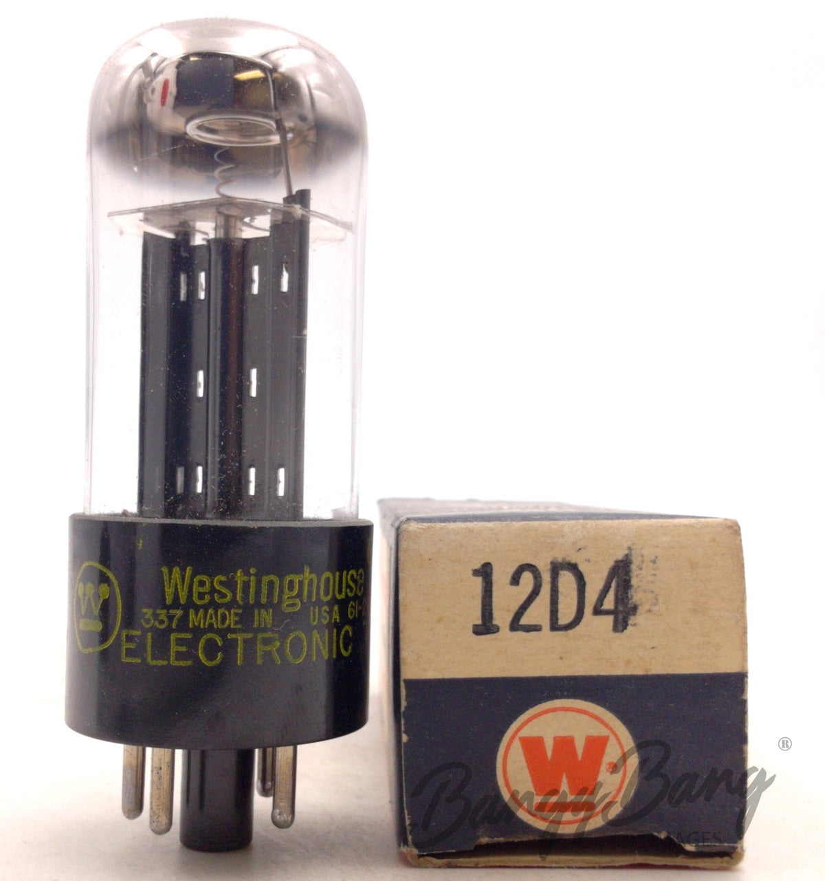 12D4 Westinghouse Audio Vacuum Tube Valve