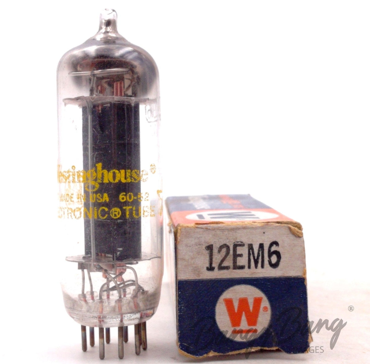 12EM6 Westinghouse Audio Vacuum Tube Valve