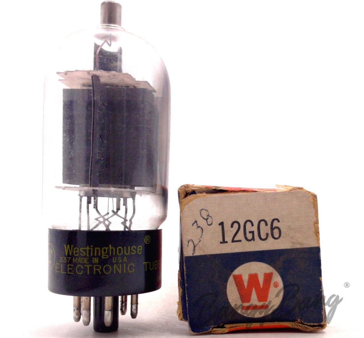 12GC6 Westinghouse Audio Vacuum Tube Valve