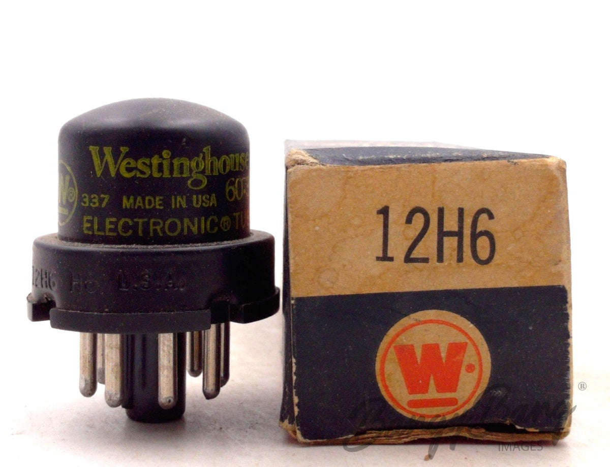 12H6 Westinghouse Audio Vacuum Tube Valve