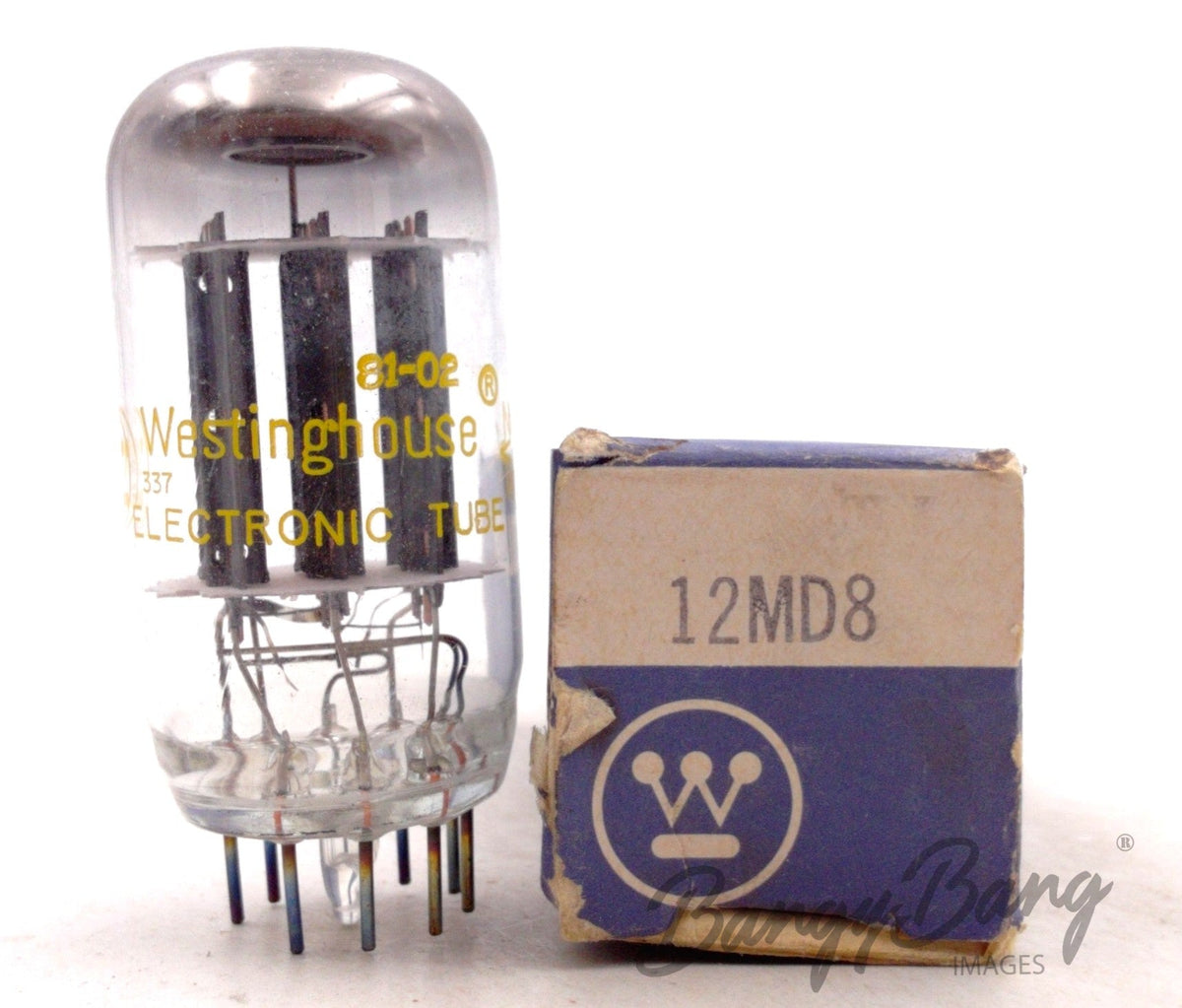 12MD8 Westinghouse Audio Vacuum Tube Valve