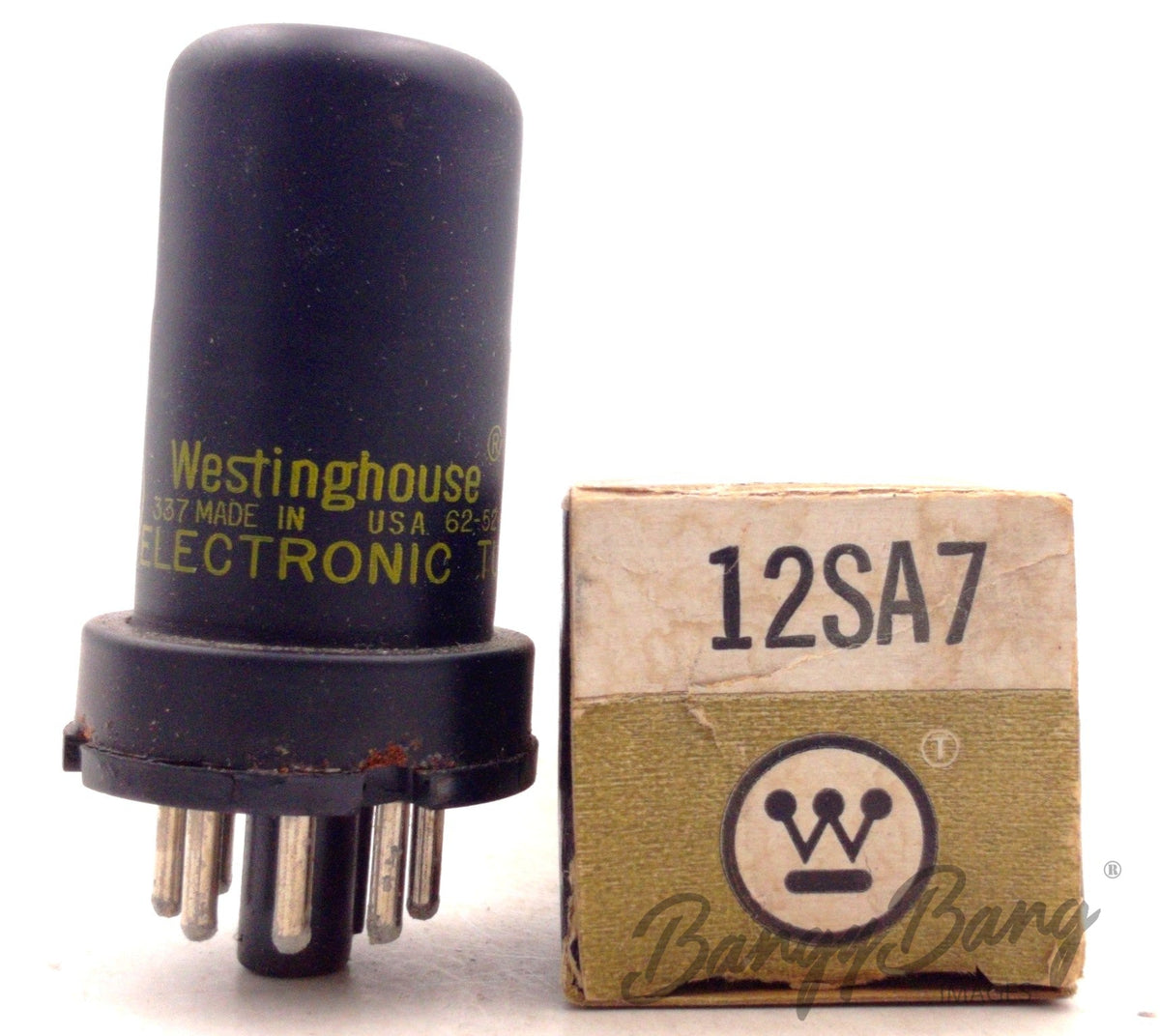 12SA7 Westinghouse Audio Vacuum Tube Valve