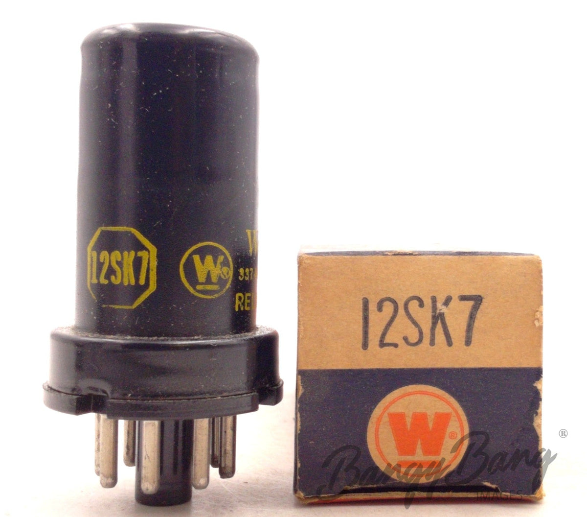 12SK7 Westinghouse Audio Vacuum Tube Valve