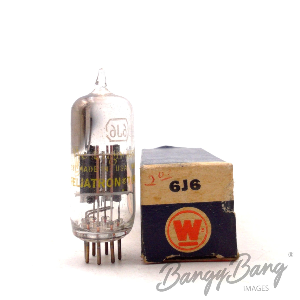 6J6 Westinghouse Audio Vacuum Tube Valve