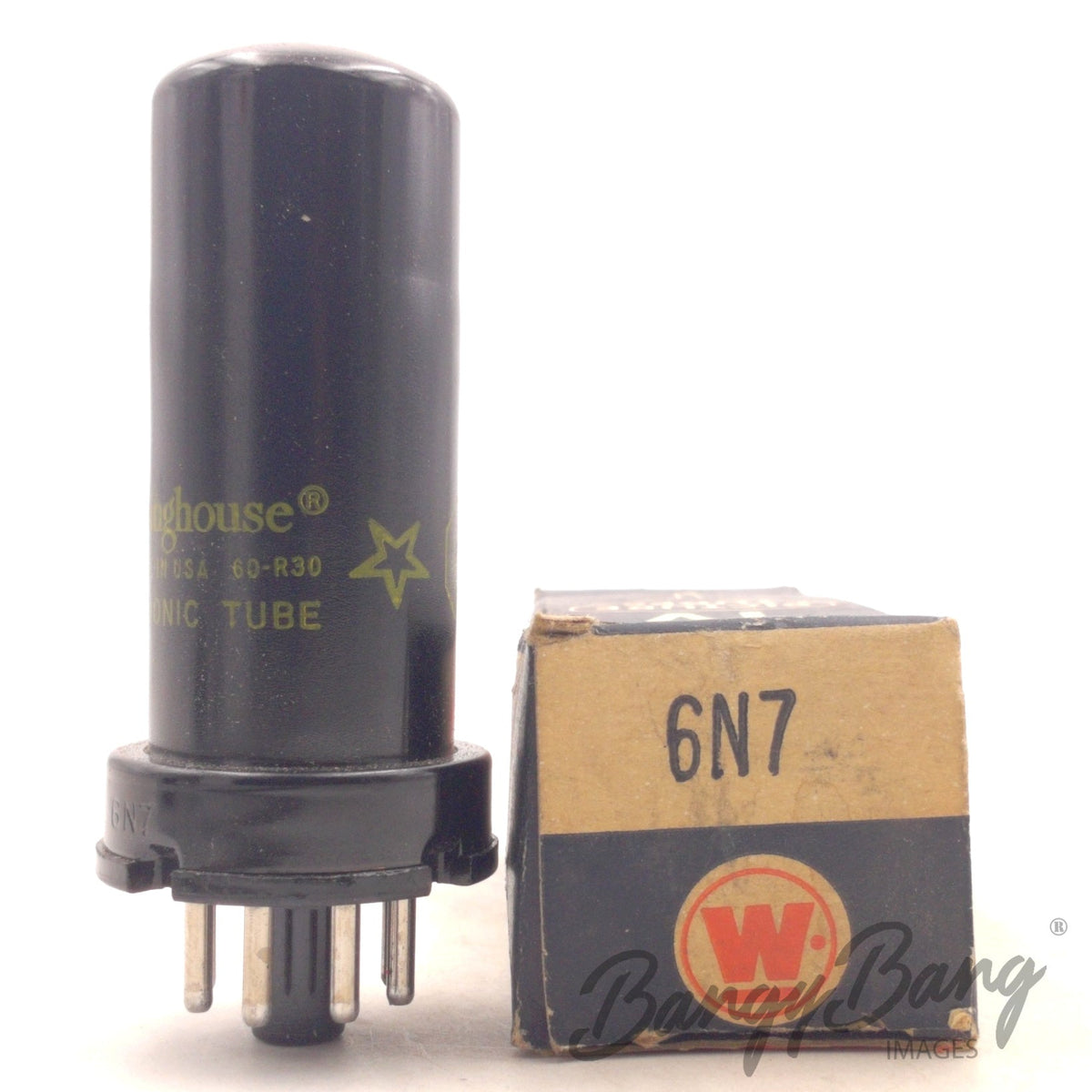 6N7 Westinghouse Audio Vacuum Tube Valve