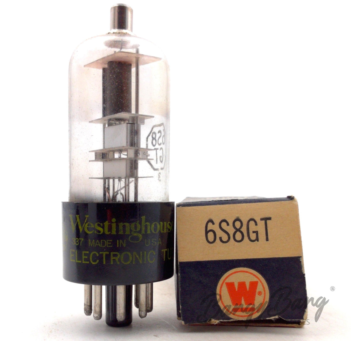 6S8GT Westinghouse Audio Vacuum Tube Valve