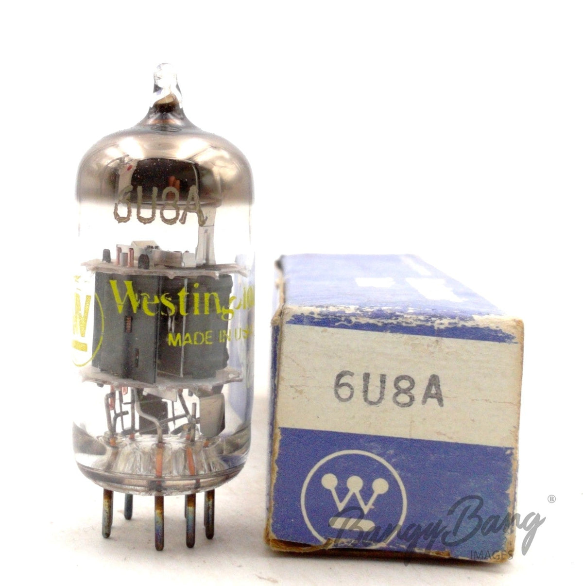 6U8A Westinghouse Audio Vacuum Tube Valve