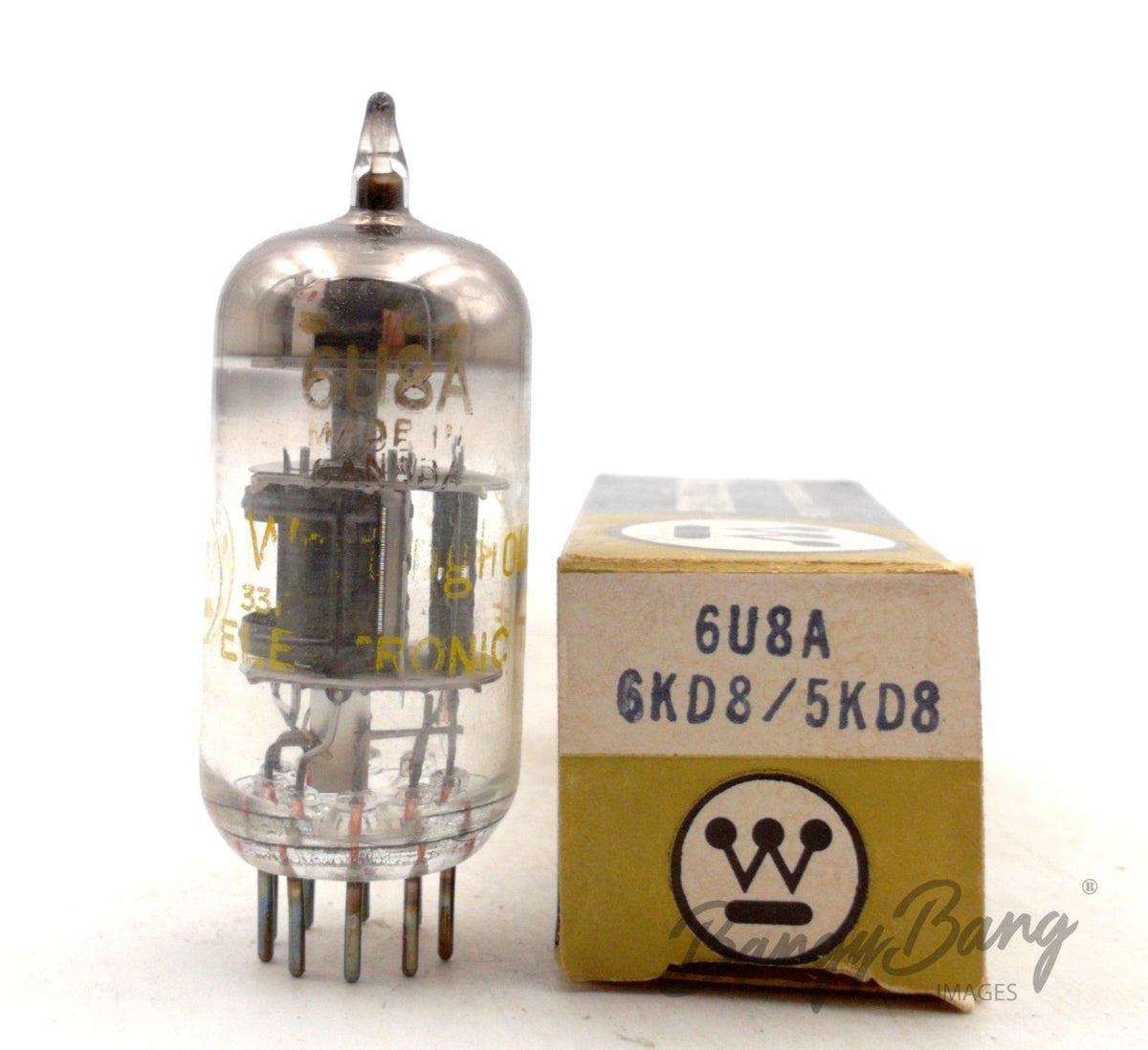 6U8A Westinghouse Audio Vacuum Tube Valve
