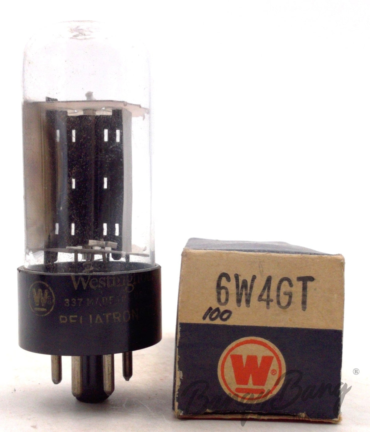 6W4GT Westinghouse Audio Vacuum Tube Valve