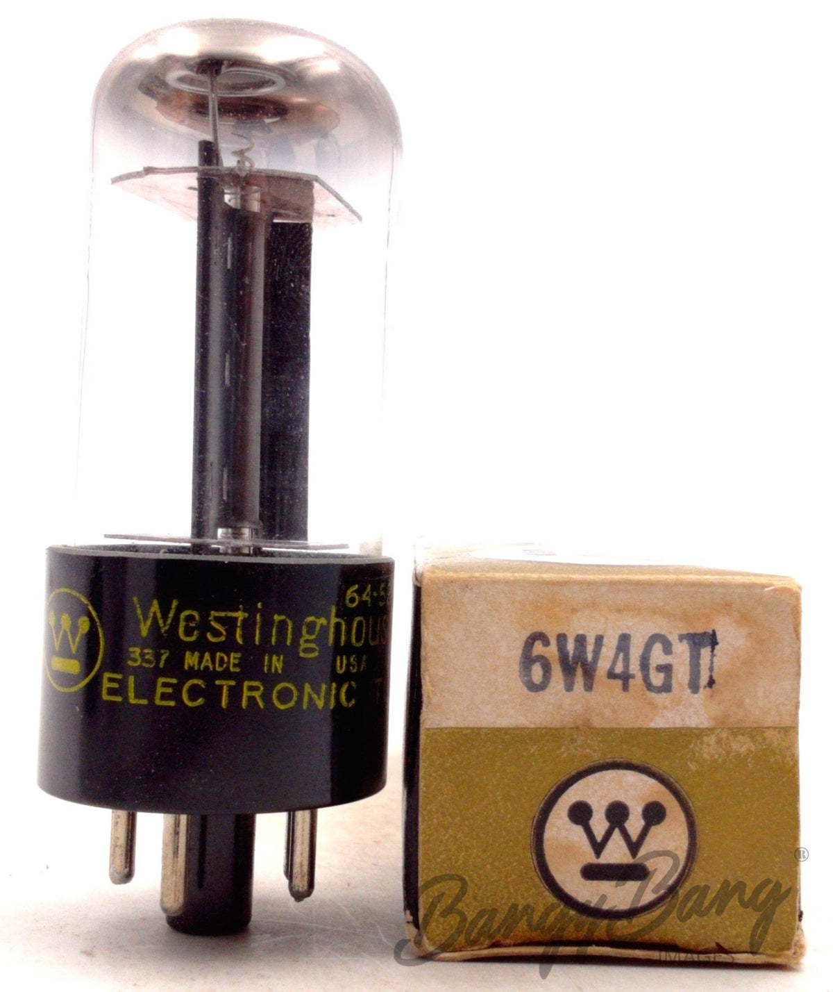 6W4GT Westinghouse Audio Vacuum Tube Valve