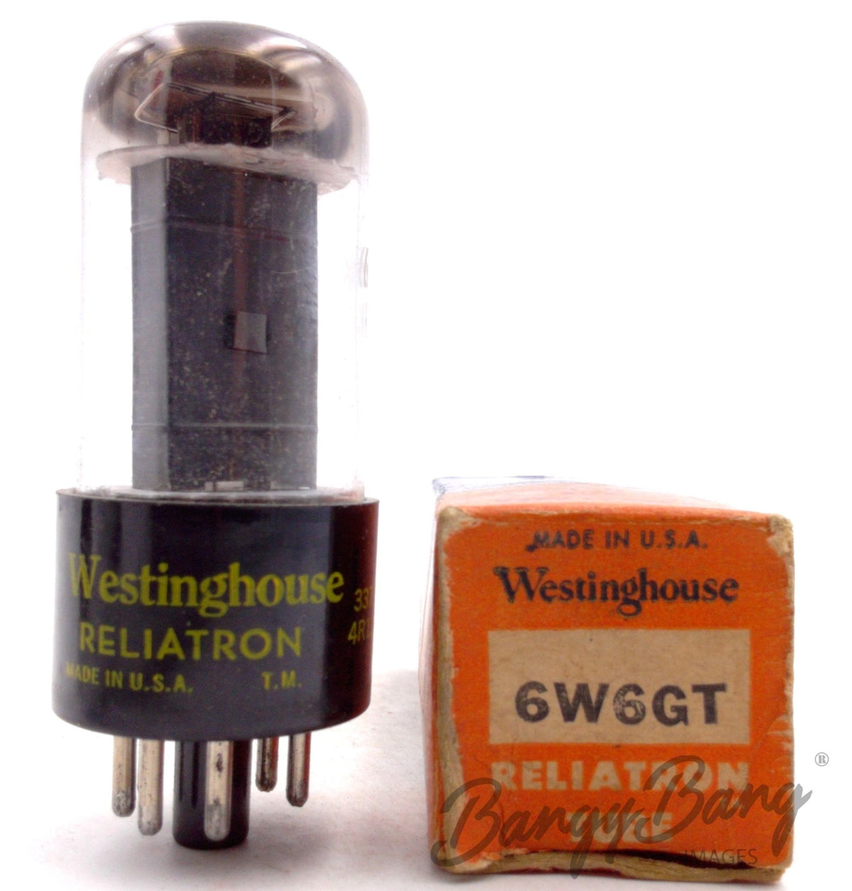 6W6GT Westinghouse Audio Vacuum Tube Valve